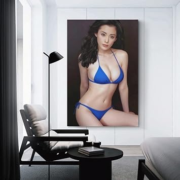 松坂慶子女優の美しいセクシーなポスター 11 ホーム装飾 パネル 壁アート 現代壁掛け 絵画 版画 芸術作品 インテリア16x24inch40x60cm