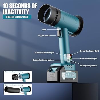 OLEY ブロワー Amazon.co.jp: OLEY ブロワー 洗車 リーフブロワー、瞬時推力