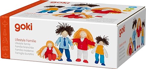 Miniatura 2 de Goki Muñeca familiar de títeres flexibles