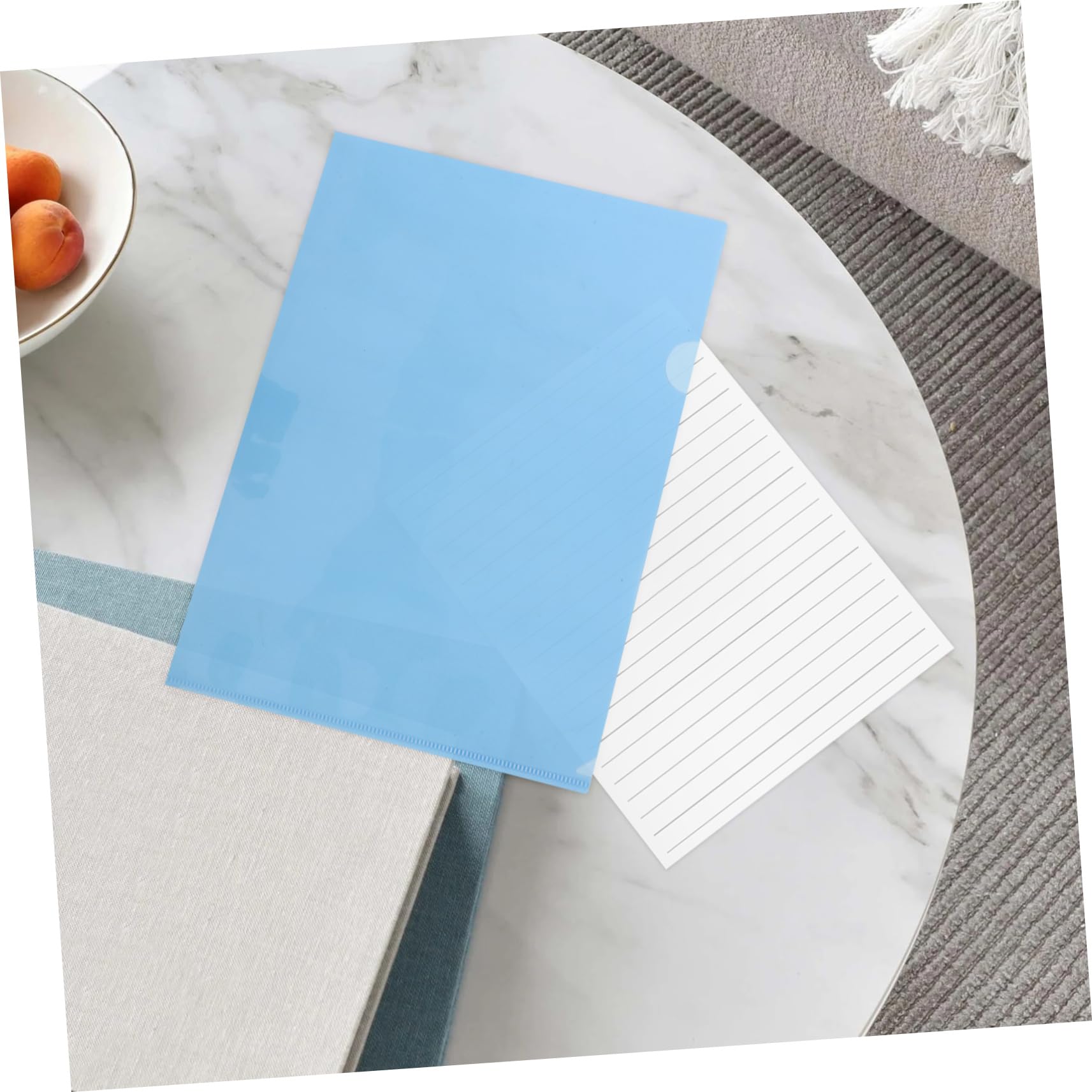 TEHAUX 36stücke Teilige Klarsichthüllen Plastikordner Din Transparente Dokumentenmappen Kunststoffmappen für Organisation und Schutz