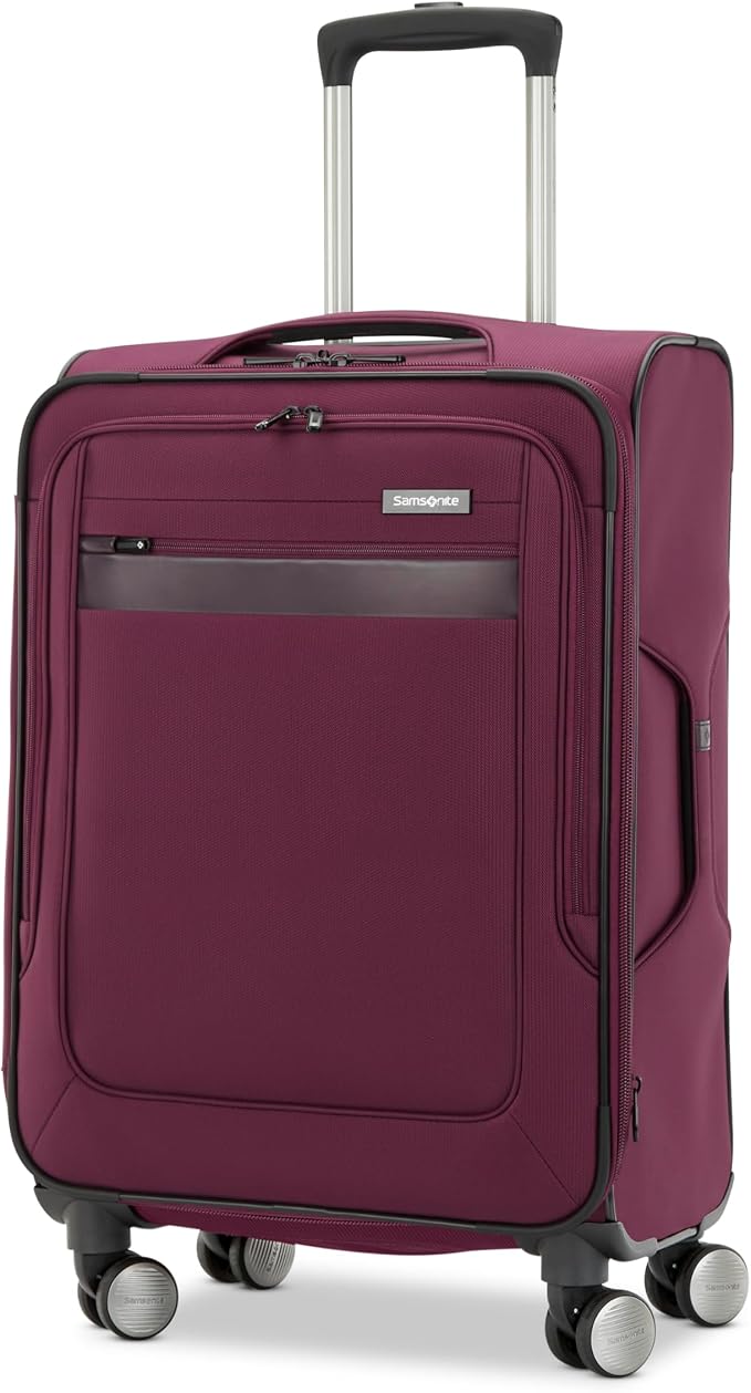 Samsonite Ascella 3.0 Softside Expandable Luggage with Spinner Wheels, CO EXP Spinner, Sapphire Blue