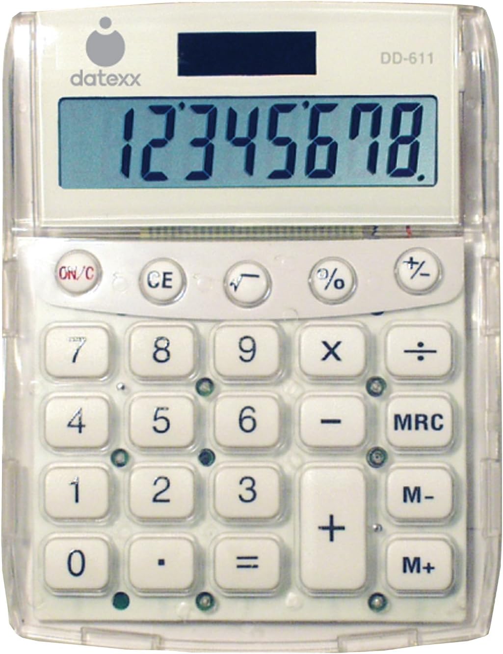 Datexx Calculator Large Dual Power Desktop (2Pack