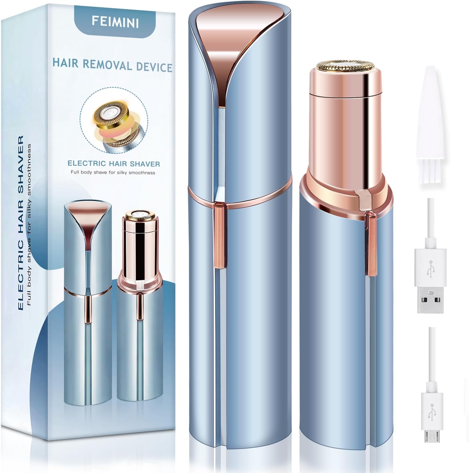 Amazon.com : Facial Hair Removal for Women: Painless Lady Face Electric ...