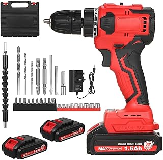Mulcort 21V Brushless Lithium Drill Set 38in...,
