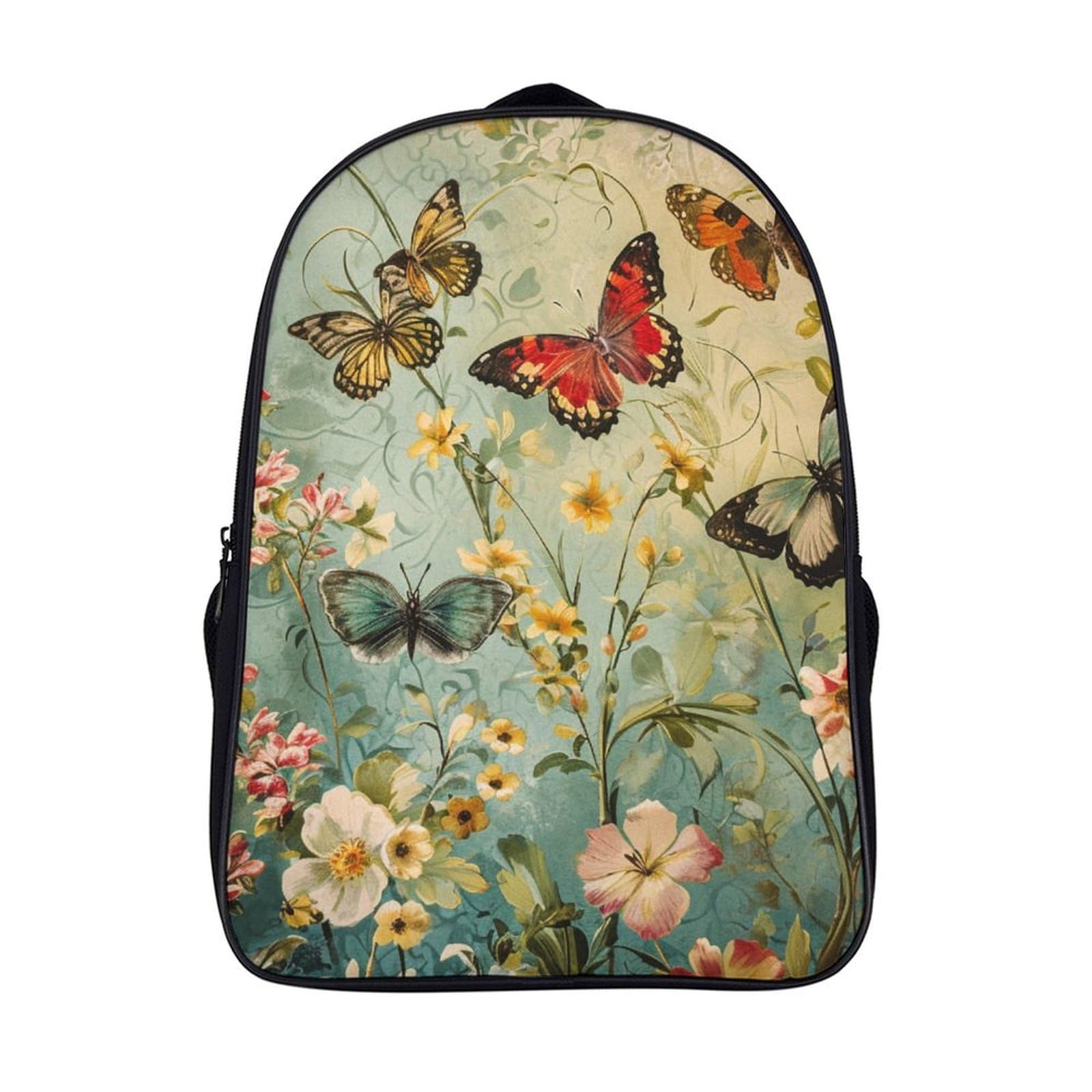 Mochila infantil de mariposas ideal para viajes escolares y días de lluvia en la guardería 7