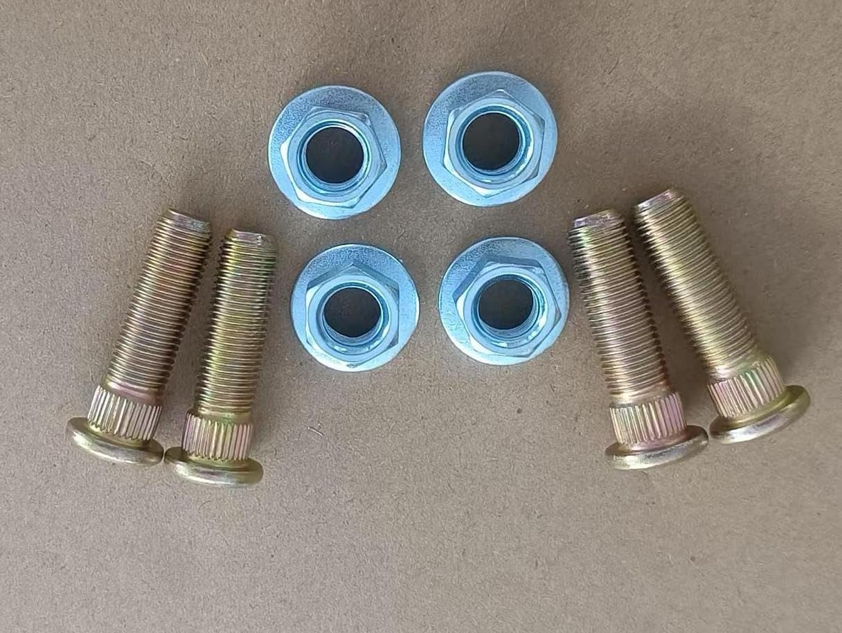 Front Rear Wheel Stud and Nut Kit 85-1092 7518378 Replacement for Polaris Sportsman 300 400 450 500 570 700 800 ACE 325 500 570 ATV