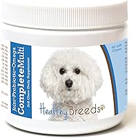 Vista 114 de Healthy Breeds Schnauzer miniatura todo en uno multivitamínico suave masticable 90