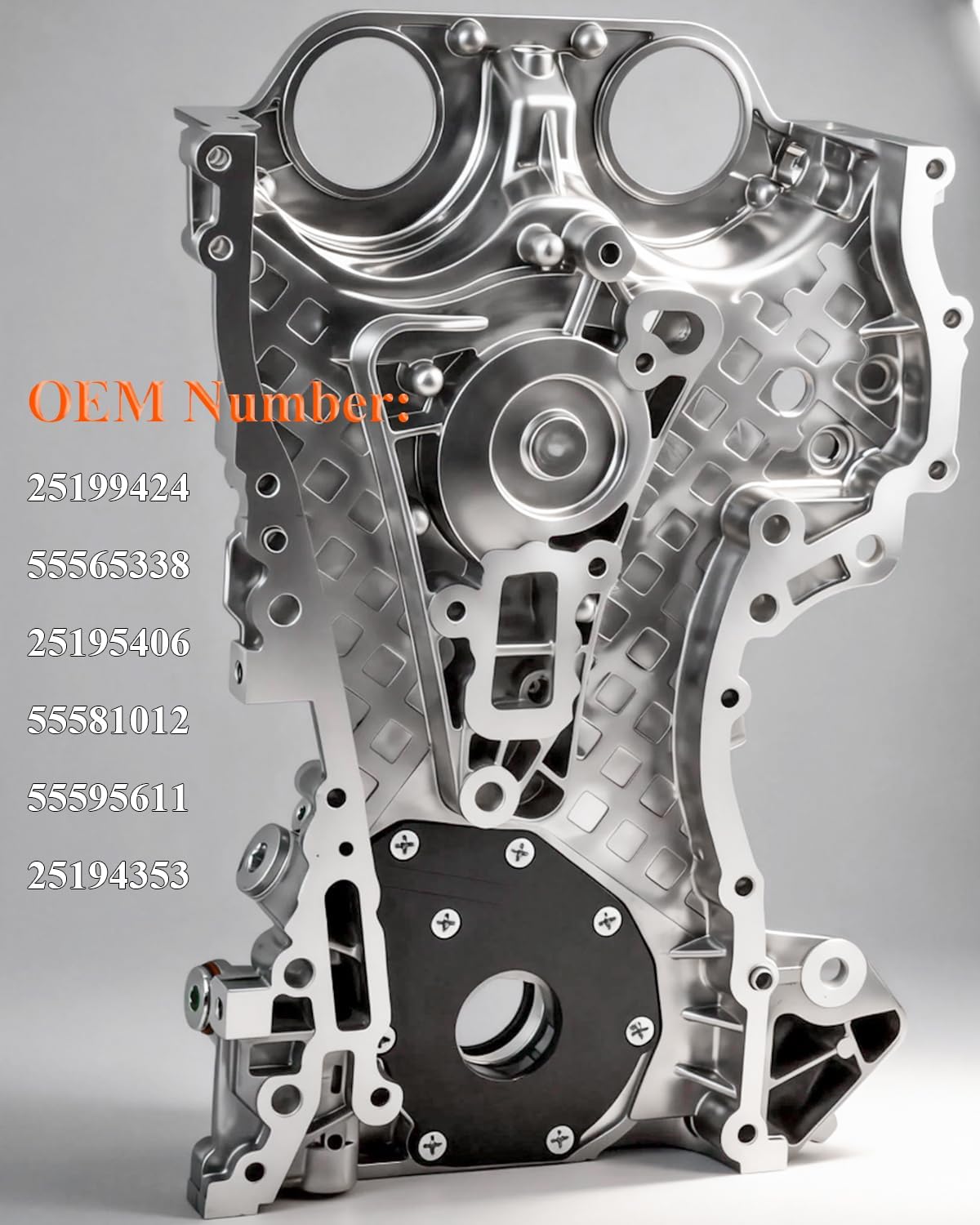 25199424 Engine Oil Pump Fit for Chevy Cruze 2011-2015, Limited 2016, Sonic 2012-2020, Trax 2013-2021, Buick Encore 2013-2021, High Volume Oil Pump OE# 55565338 25195406 55581012 55595611 25194353