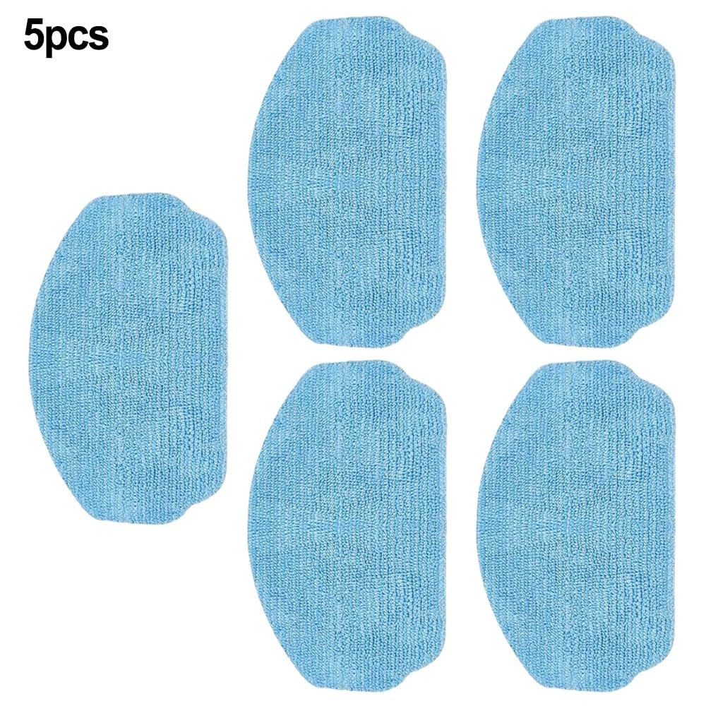 Paño de microfibra para repuesto VCR04W Robot para aspiradora, para almohadillas de limpieza suaves y reutilizables, paquete de 5