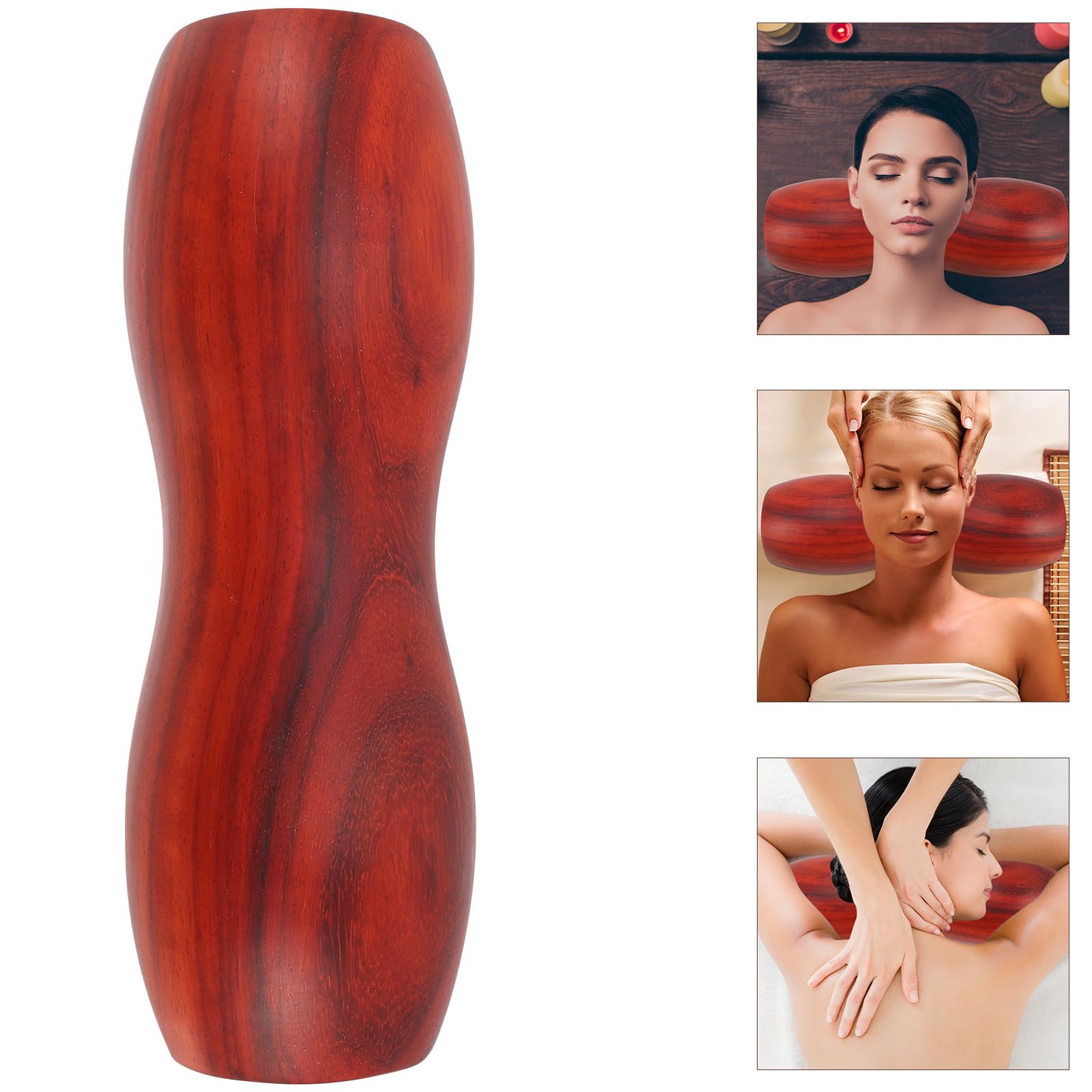 TOYANDONA U-förmiges Nackenkissen, Glatt, Rot, für Haus und Laden