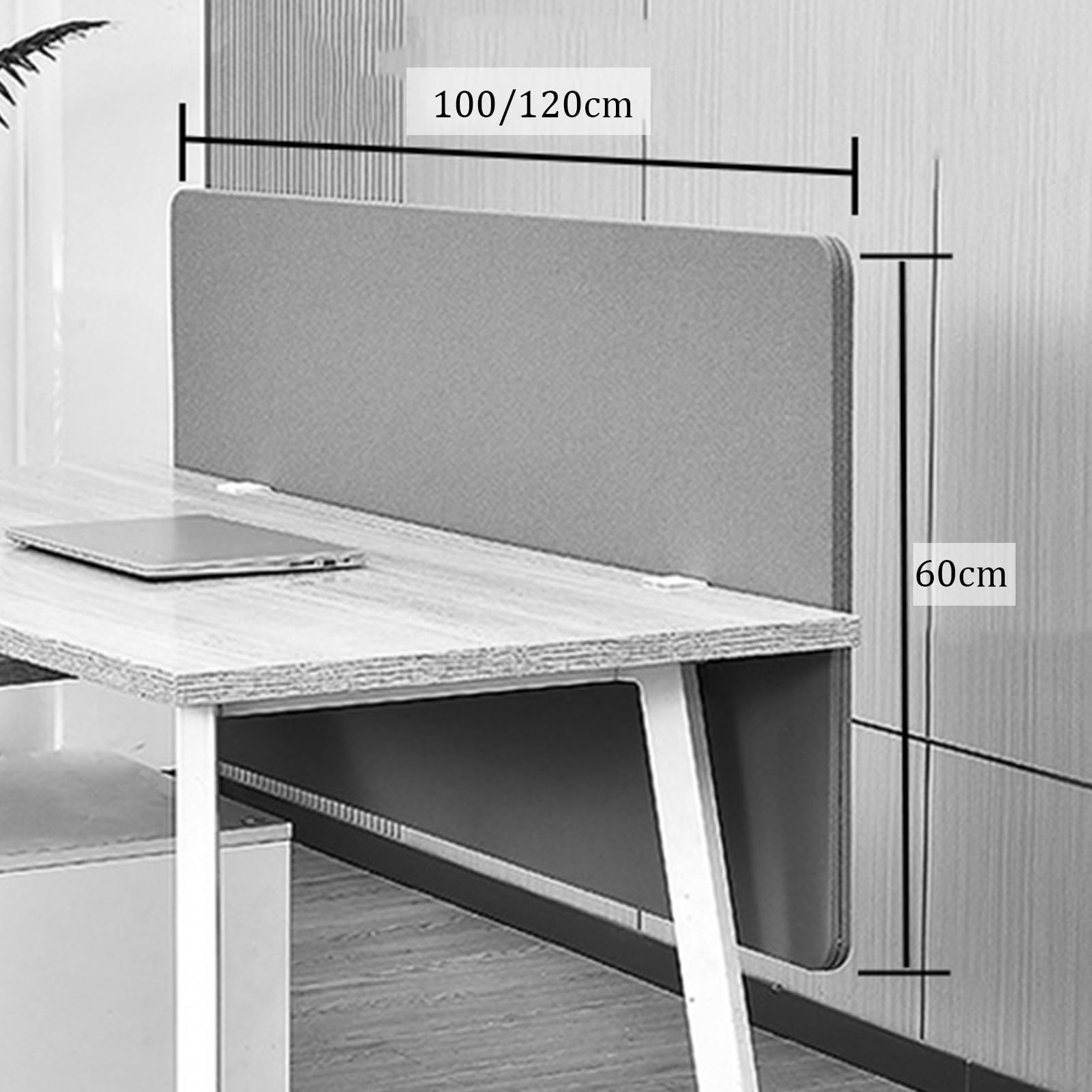Akustik-Schreibtisch-Trennwand, schalldicht, Büro-Teil für verbesserte Geräuschreduzierung und Optimierung von Worpace, verbessert die Produktivität und schafft eine ruhige Umgebung.