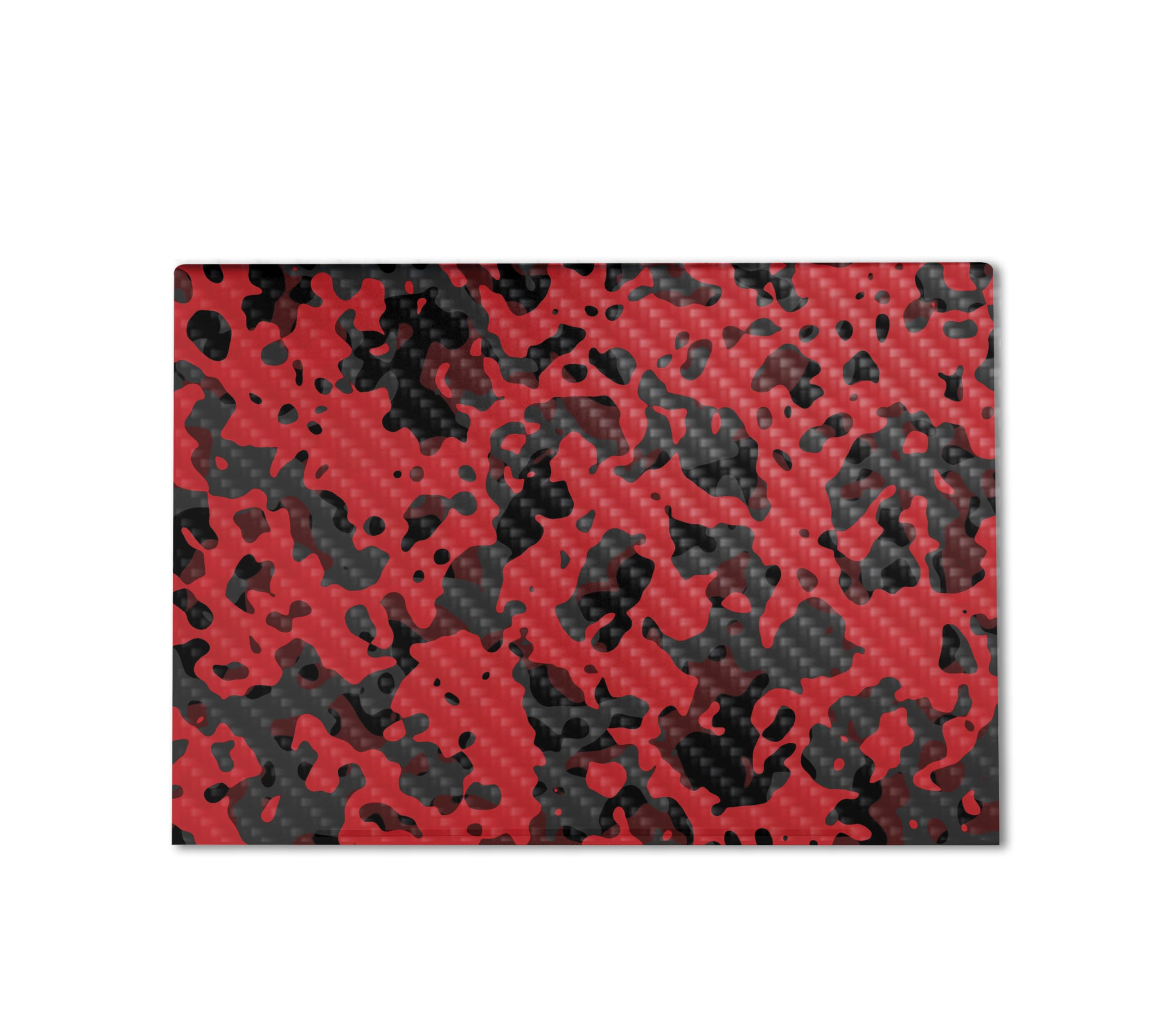 Carbon Fiber Gaming Skin Compatible with HP Envy x360 16” (2023) - Red Modern Camo - Premium 3M Vinyl Protective Wrap Decal Cover - Easy to Apply | Crafted in The USA by MightySkins