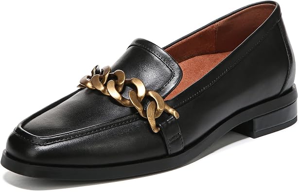 Vionic Womens Wren Mizelle Fashionable Lightweight Loafers-Supportive Everyday Flats that Includes an Orthotic Insole and Cushioned Outsole for Arch Support, Medium and Wide Fit