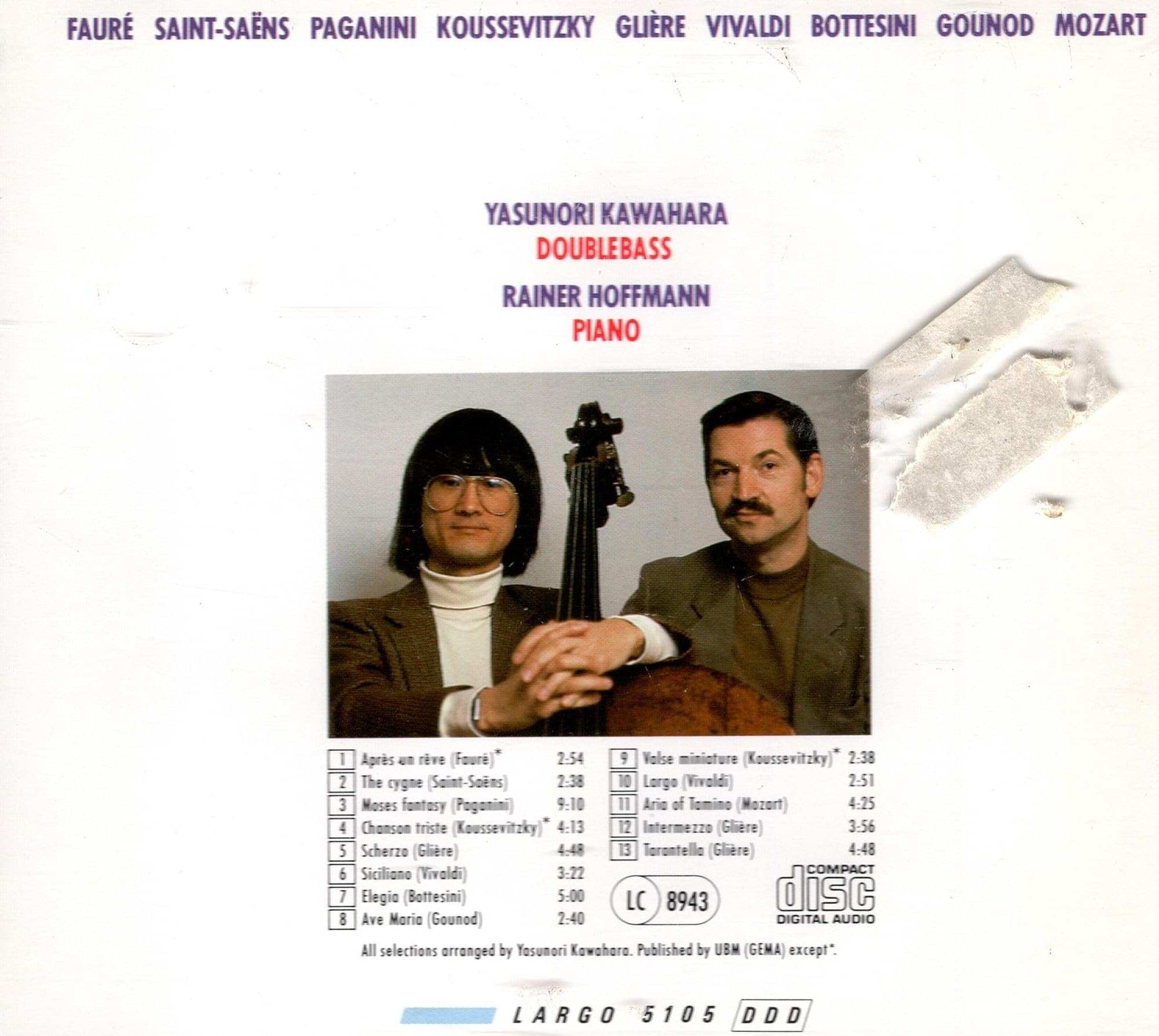 Werke F.Klavier+Kontrabass