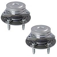 Vista 899 de TRQ Juego de 2 rodamientos de rueda trasera y conjunto de cubo con sensor ABS compatible con Ford Transit Connect 2014-2018