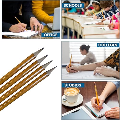 Miniatura 5 de Birds Wood Shack - Lápices personalizados grabados con láser, calidad premium, lápices de grafito de madera multiusos para arte, escuela, oficina y