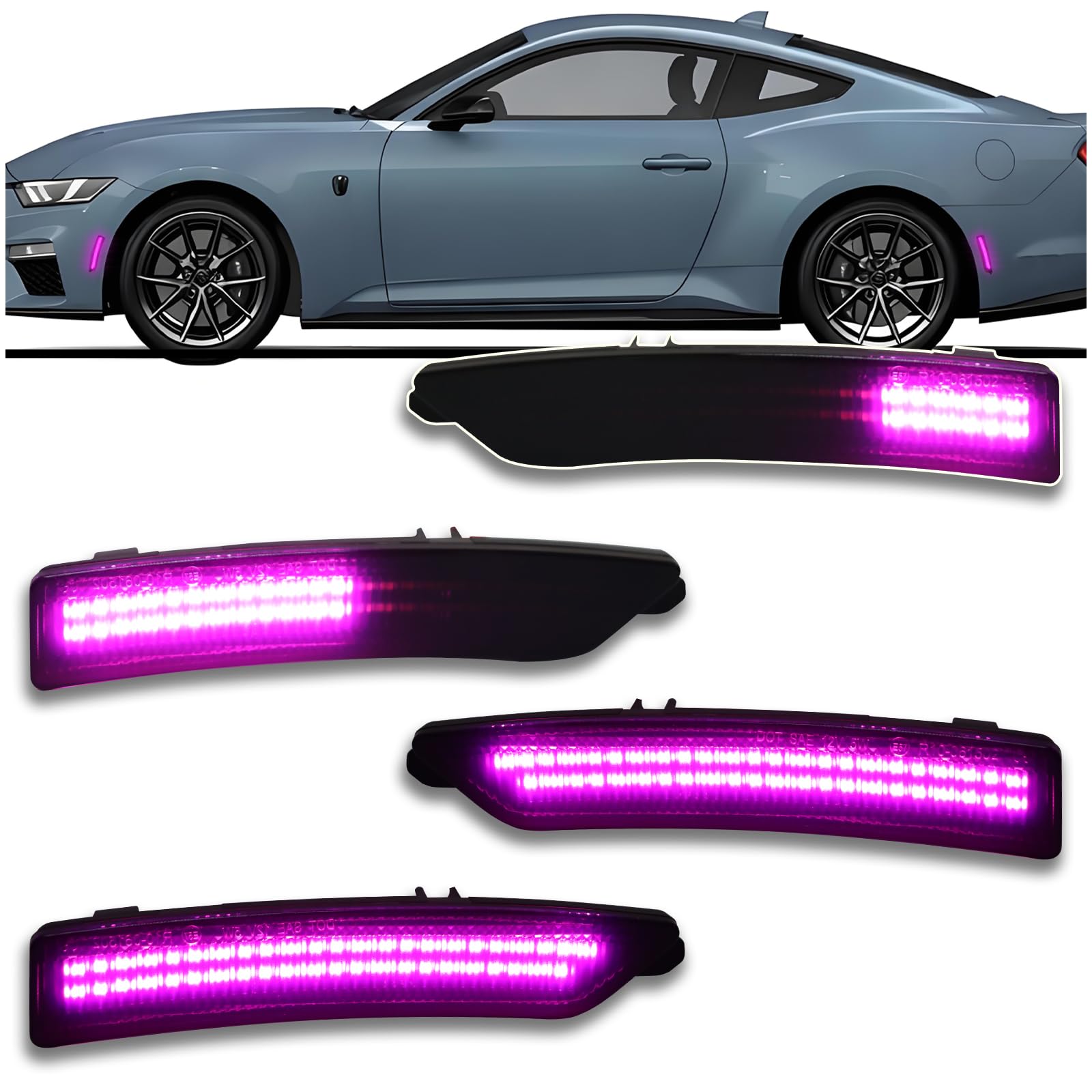 Amazon.com: ULTRALTH Smoke LED Side Marker Light Kit for 2024-2025