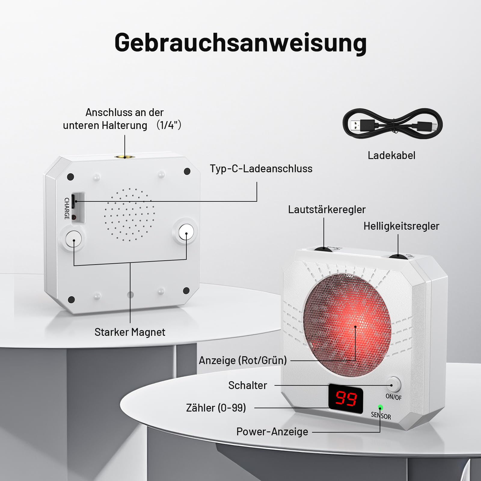 9mm Laser-Trainingspatronen Elektronisches Ziel Schießtrainingssystem Effizientes Schießzieltraining Tragbar Indoor-Schießspiel