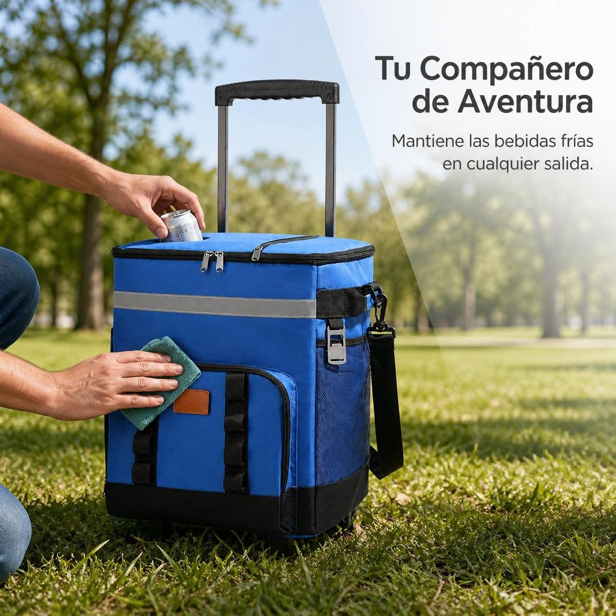 Borsa Termica Portatile con Trolley