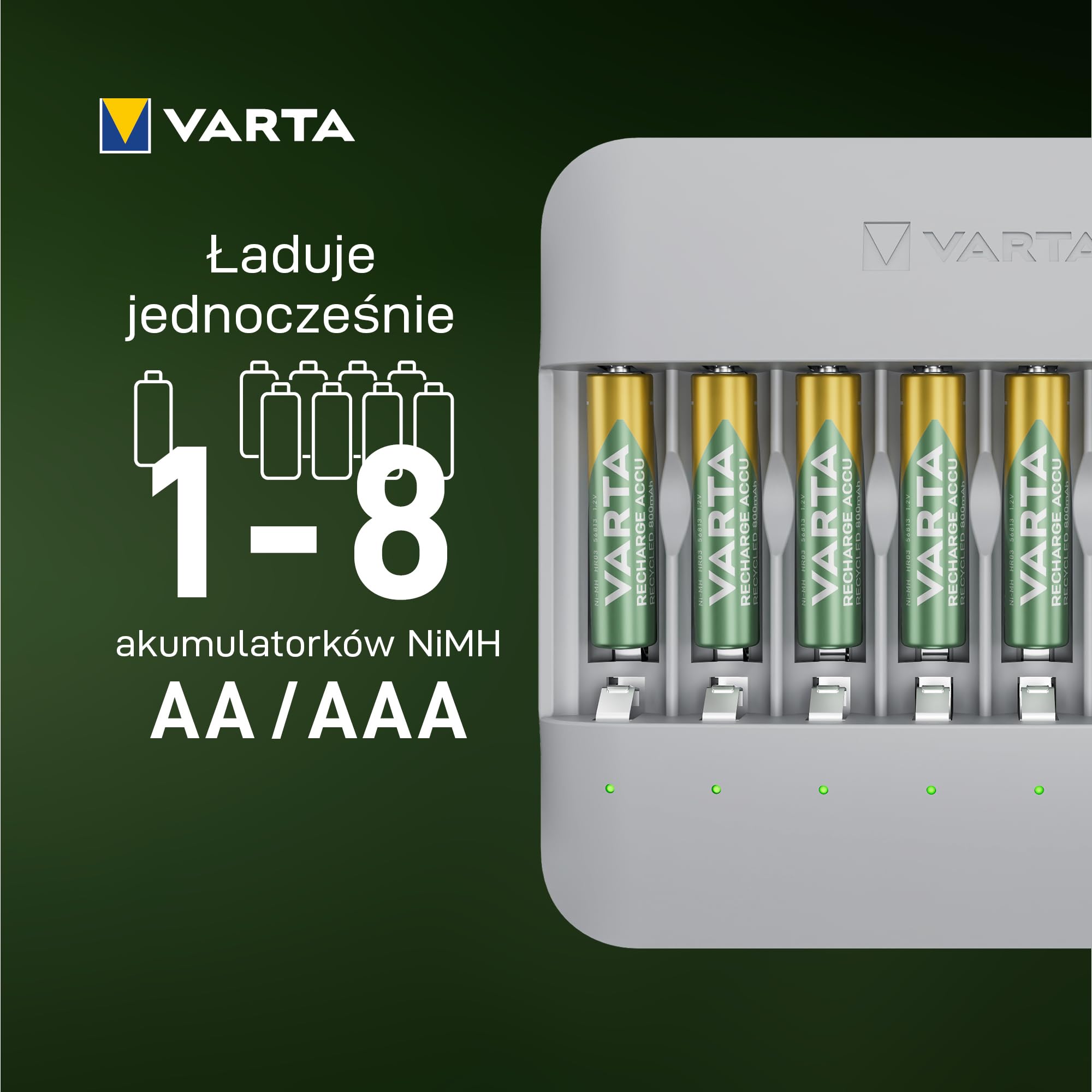 VARTA Eco Charger Multi Recycled