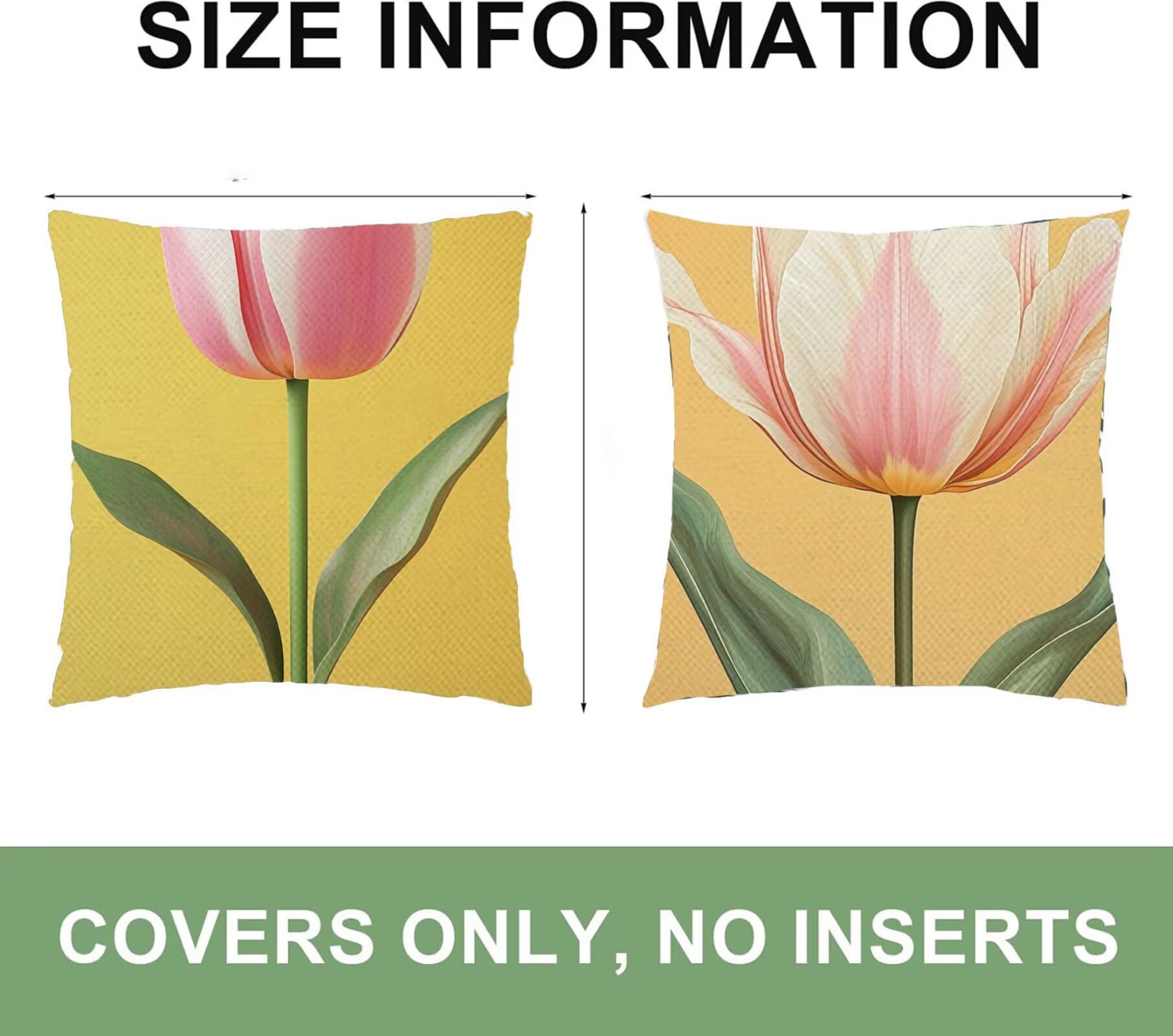 Cuscini Per Divano 60x60cm Set di 4 Cuscini da Esterno Divano Pianta Cuscino Esterno Decorativo in Piazza Estate Lino Impermeabile Cuscino Outdoor Pillowcase, Decorazione Del Giardino Fiore E-6