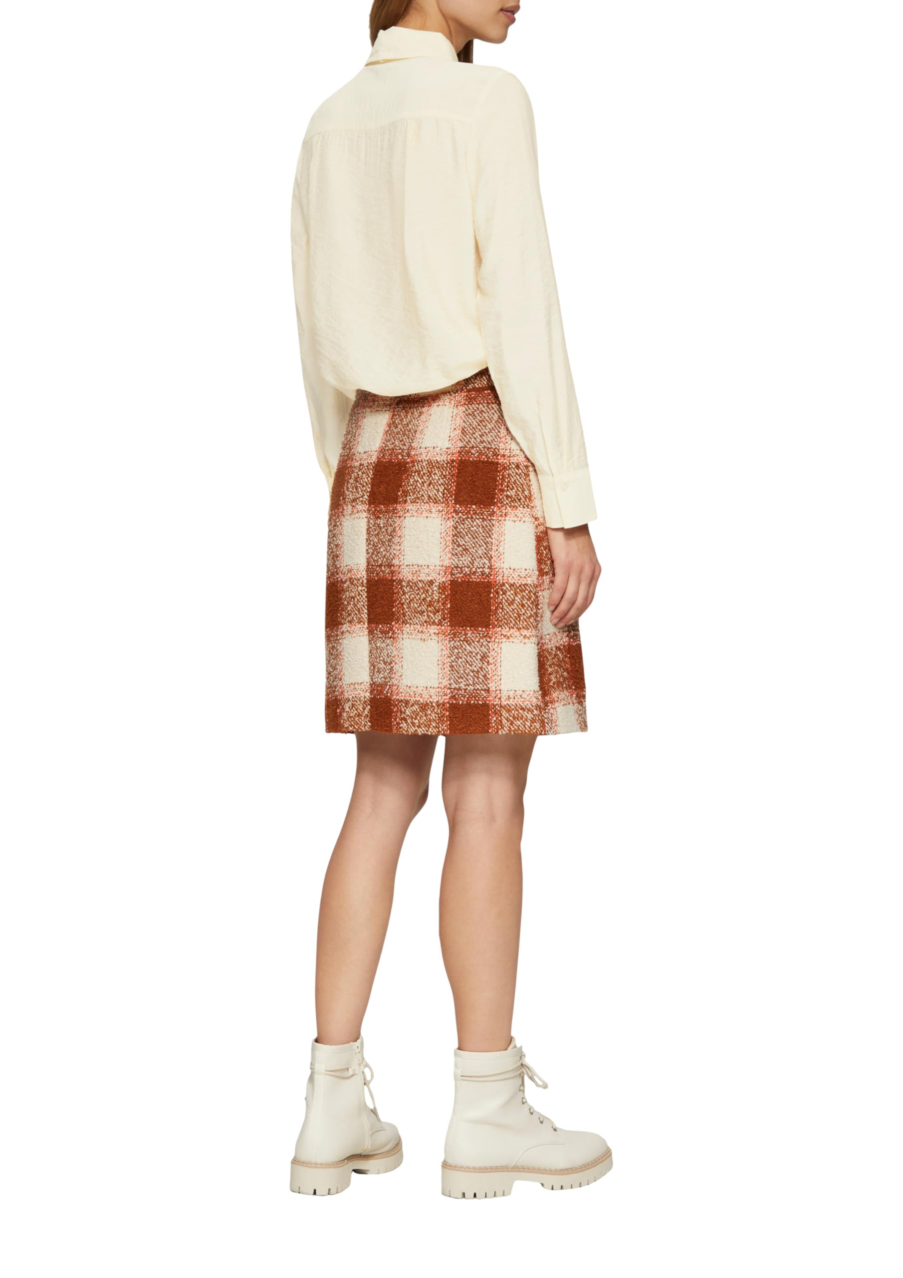 s.Oliver Strukturierte Bluse mit Abnehmbarer Schluppe