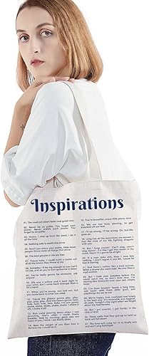 Miniatura 3 de Singer Inspirations Álbum Tote Bag Cantante Concierto Tour Regalos Letras de canciones Bolsa de hombro Mercancía de cantante