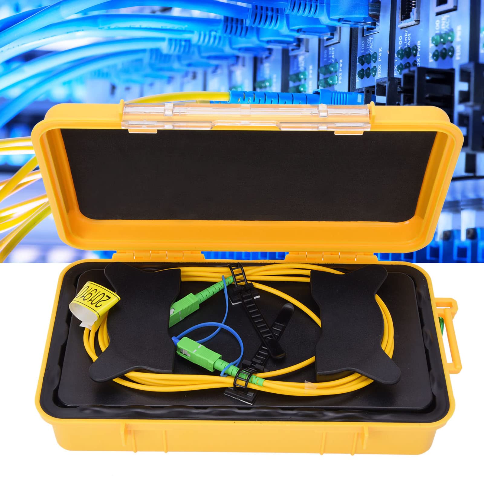 Câble Otdr Câble Fibre Plastique Fibre Optique Otdr Boîte de Câble Sc Sc Otdr Fiber Monomode 500M Bobine Amorce Fibreique
