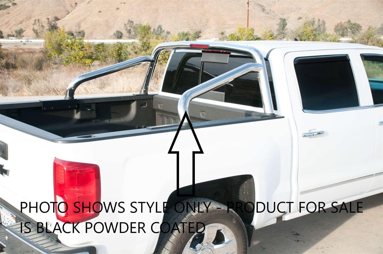 EGR SBAR0099 Sport Bar Truck Accessory With Polish Finish, Compatible For Select Chevrolet Silverado Models