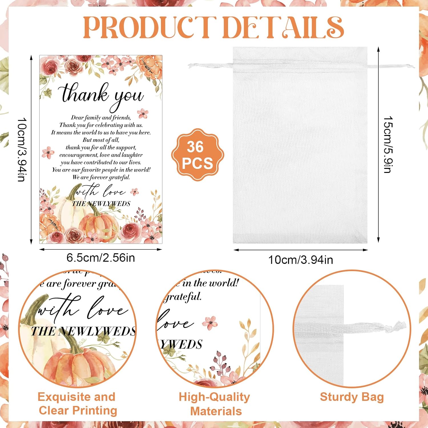 36 Sets Fall in Love Bridal Shower Shot Glasses Fall Acrylic Shot Glasses