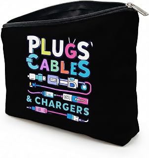 Travel Tech Organizer Bag for Cable Accessories Waterproof Toiletry Pouch Portable Electronic Storage Case for Daily Use