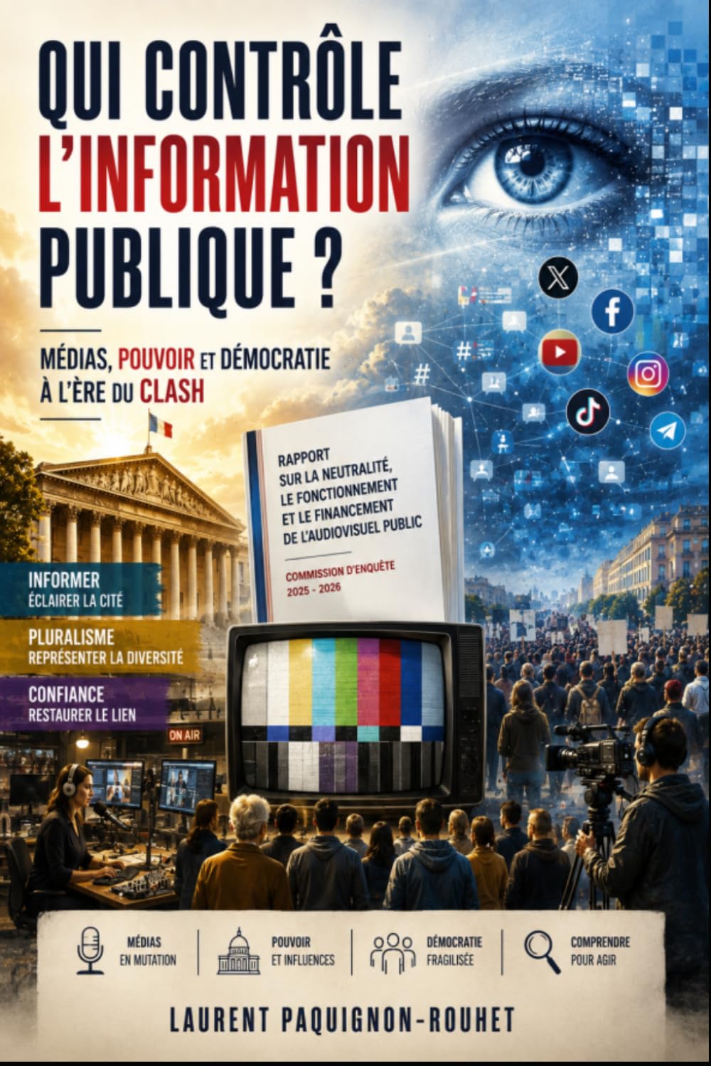 QUI CONTRÔLE L'INFORMATION PUBLIQUE ?: MEDIAS, POUVOIR et DEMOCRATIE A L'ERE DU CLASH