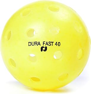 Dura Fast 40 Pickleballs | Outdoor Pickleball Balls | USAPA Approved and Sanctioned for Tournament Play