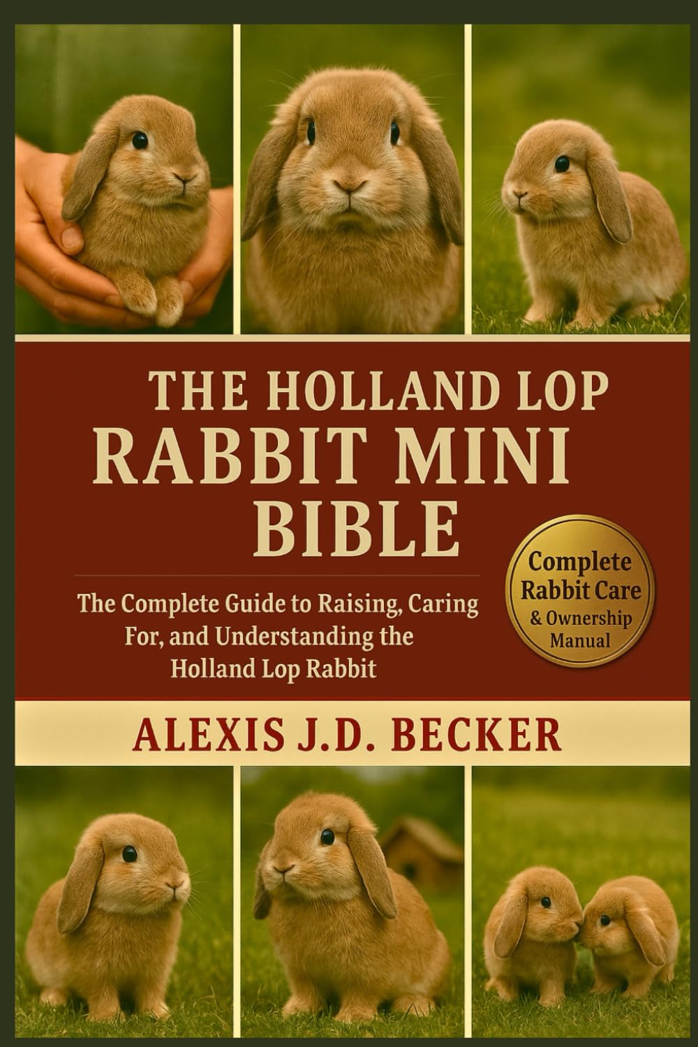 THE HOLLAND LOP RABBIT MINI BIBLE: The Complete Guide to Raising, Caring For, and Understanding the Holland Lop Rabbit