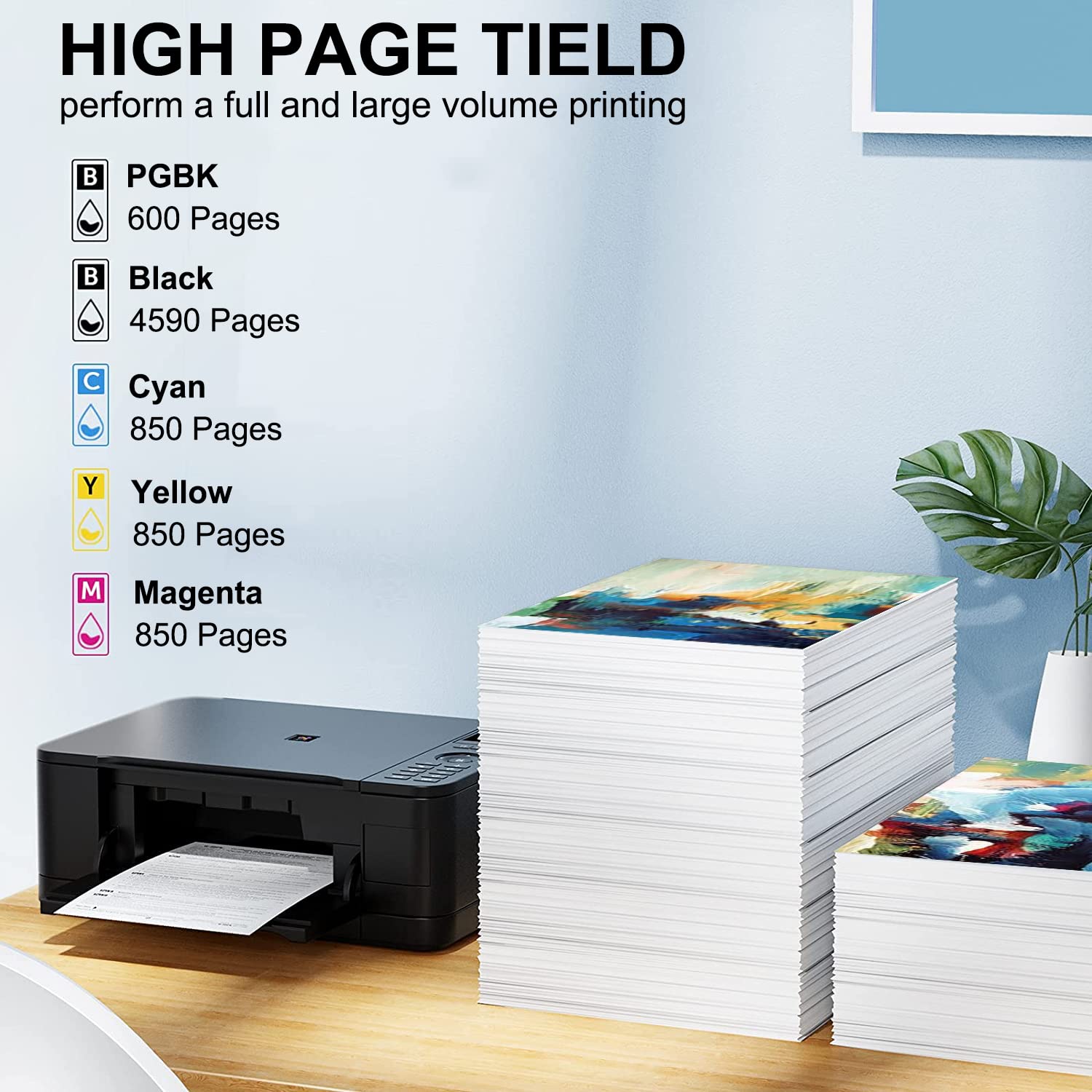 Cartouches D'encre 580XXL 581 XXL Pour Canon 580 581 Multipack Et Canon PGI-580 XXL CLI-581 XXL - View #5