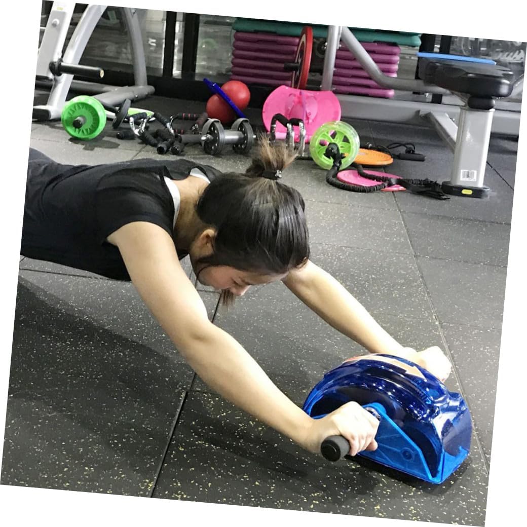 Ab Roller Sports Wheel Wheeled Abdominal Exercise Back Roller Home Gym Equipment Fitness Equipment for Men Women