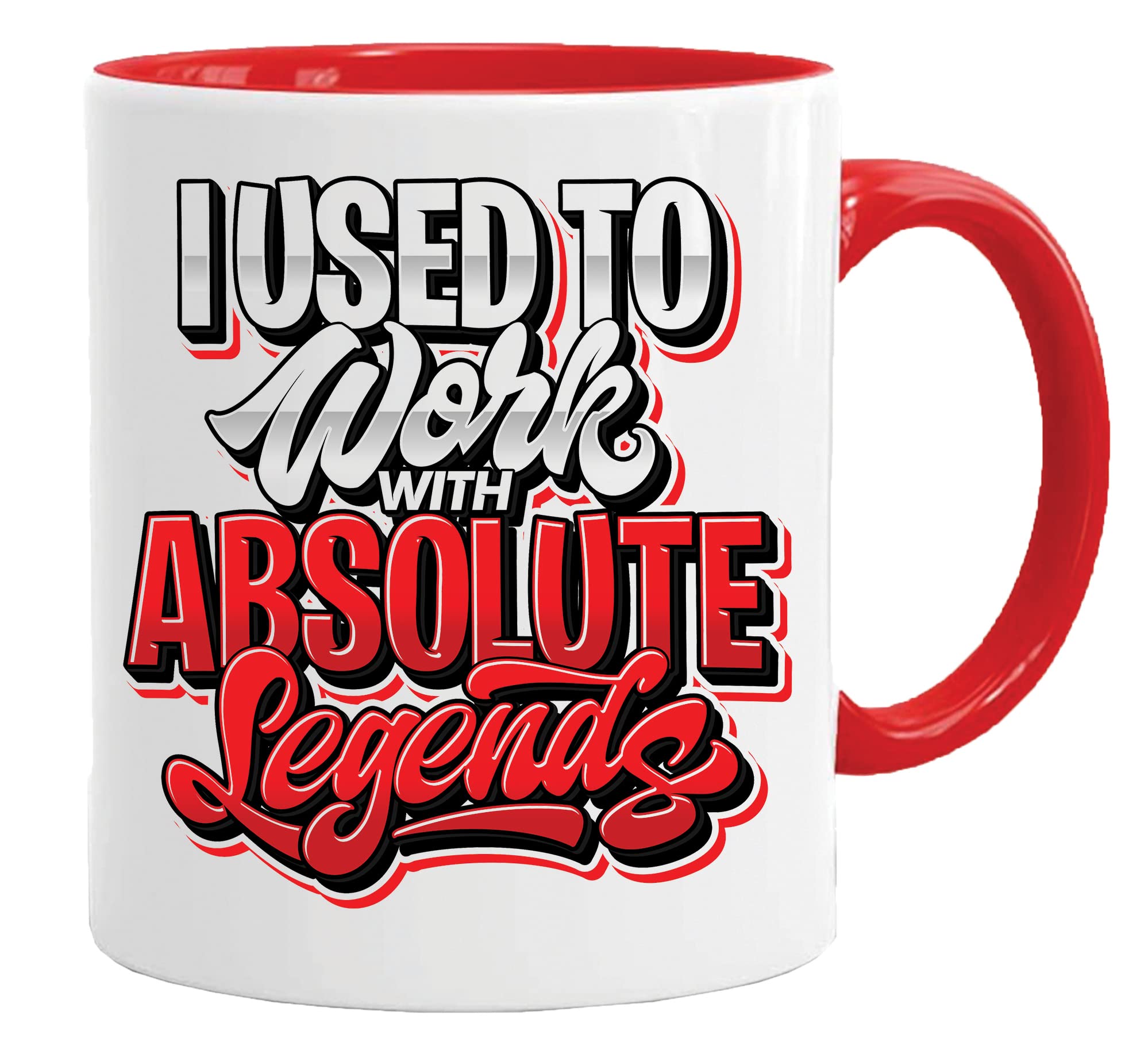 Jungle Mug Men's Leaving Legend Mug | Work Gifts | I Used To Work With Absolute Legends Mug | Funny Work Gifts | Gifts For Work Colleagues | Funny Retiret Gift | Gifts For Colleagues