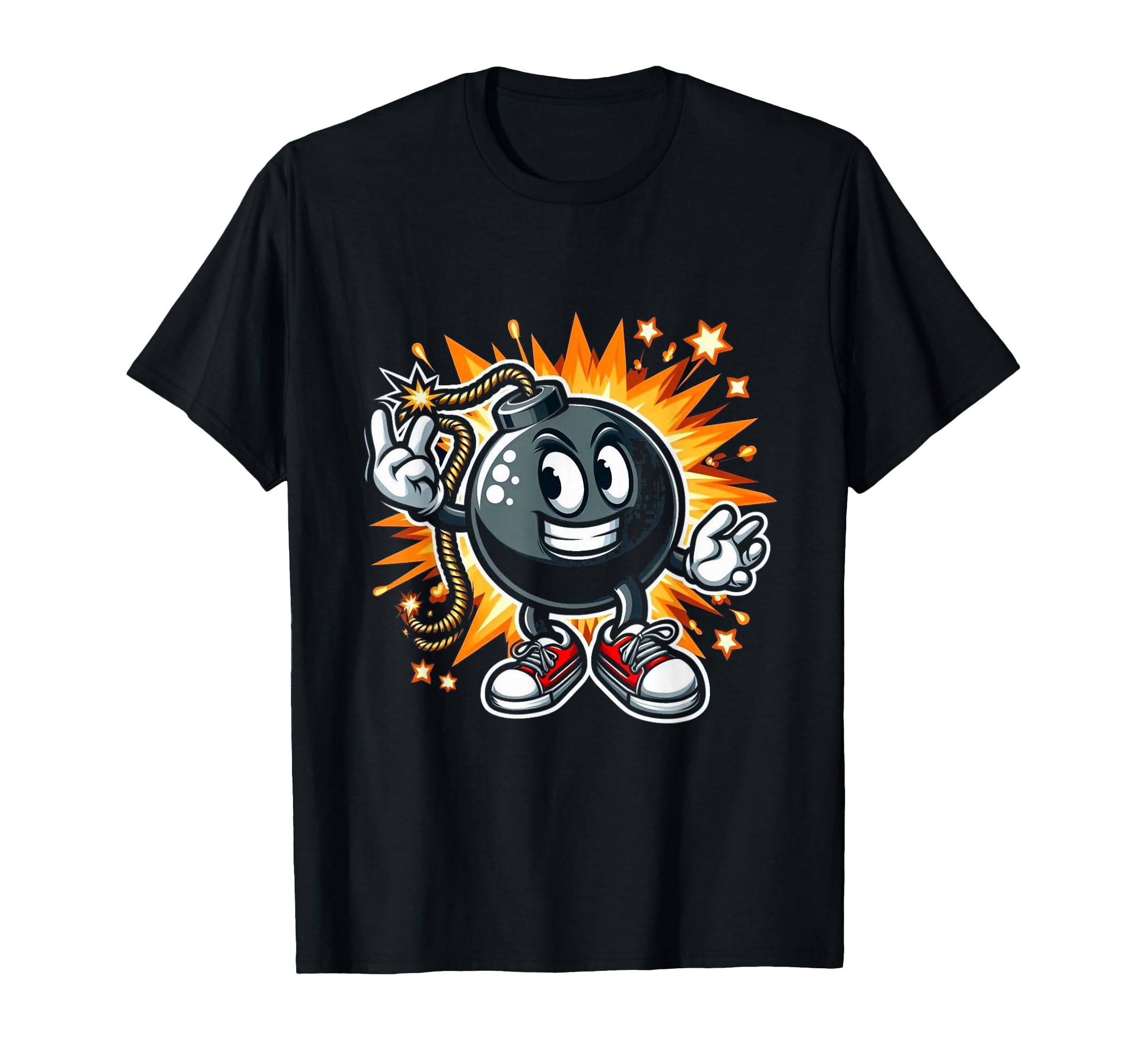 Cartoon Bomb T-Shirt
