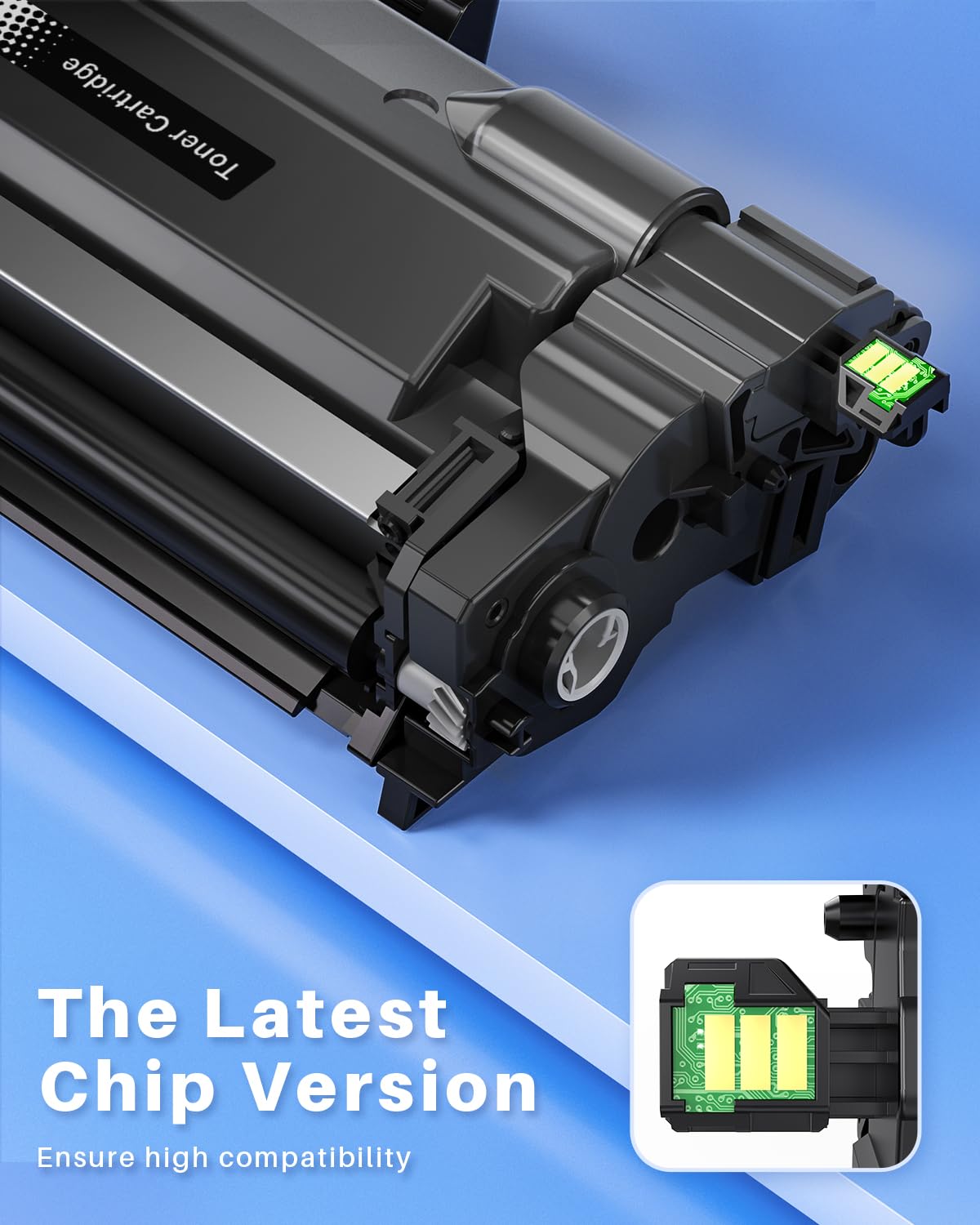 TN2510 Tóner + DR2510 Tambor Compatible para Brother TN-2510 TN2510XL Toner DR-2510 Tambor para Brother MFC-L2835DW MFC-L2827DW MFC-L2800DW DCP-L2660DW DCP-L2620DW DCP-L2627DW MFC-L2627DW MFC-L2800DW