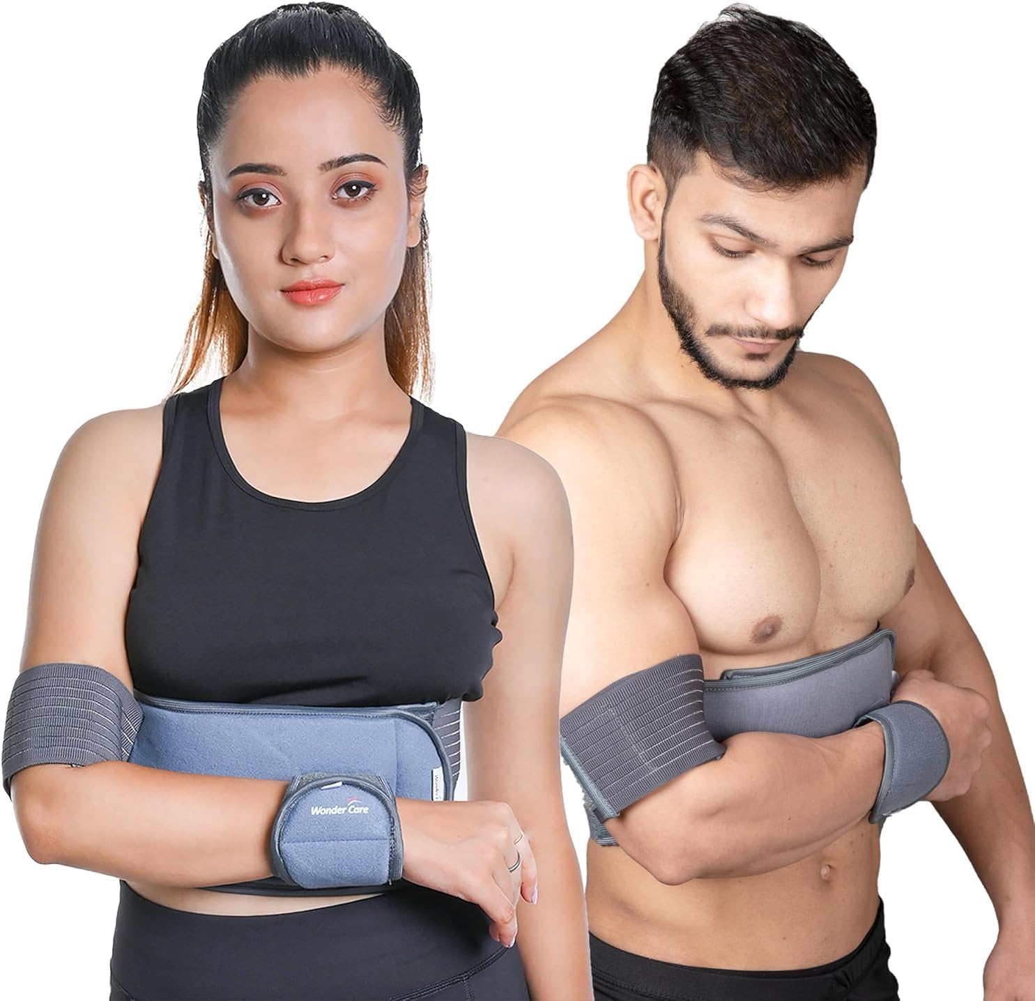 Wonder Care WC Shoulder support brace arm sling shoulder immobilizer youth shoulder brace Shoulder stabilizer Compression Brace rotator cuff surgery sling Left-Right arm sling–Size3 (36-40) Inch