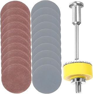 ibasenice 1 Conjunto De Acessórios Almofada De Papel De Areia Ferramentas De Moagem De Broca Almofadas De Lixa Moedor Ferramentas De Broca Kit De Polimento Broca Lixa Acessório Lixa De