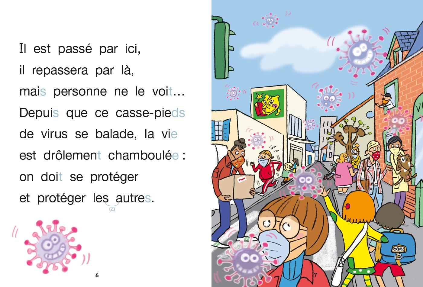 Sami et Julie CP Niveau 2 Halte au virus !: Milieu de CP, niveau 2