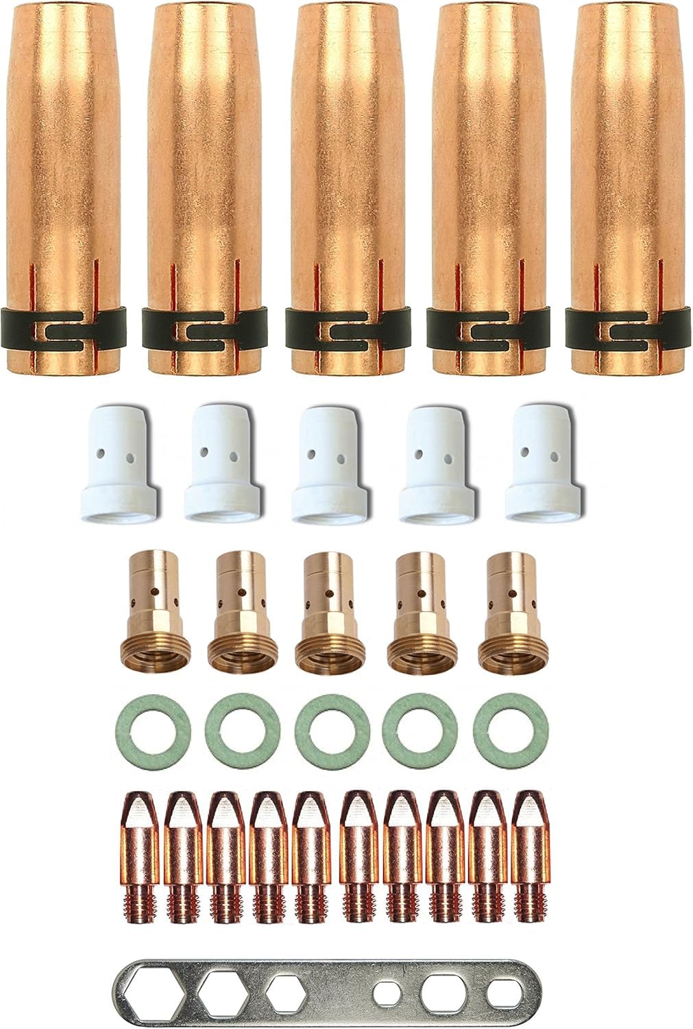 Kit de pièces d'usure MB 401/501 durables pour buse MIG MAG 0,8 mm