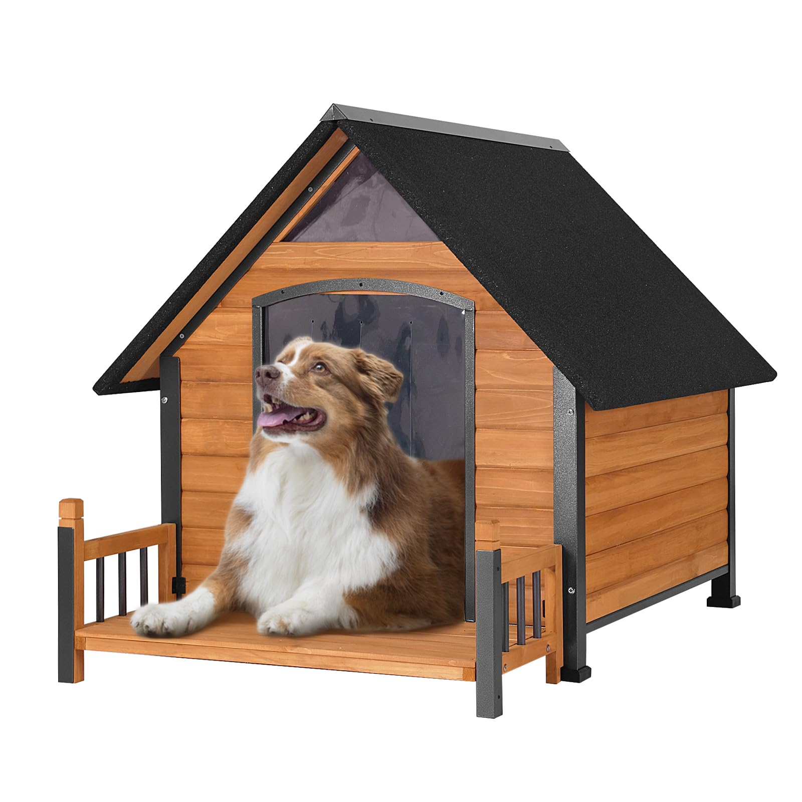 Aivituvin Dog House with Porch