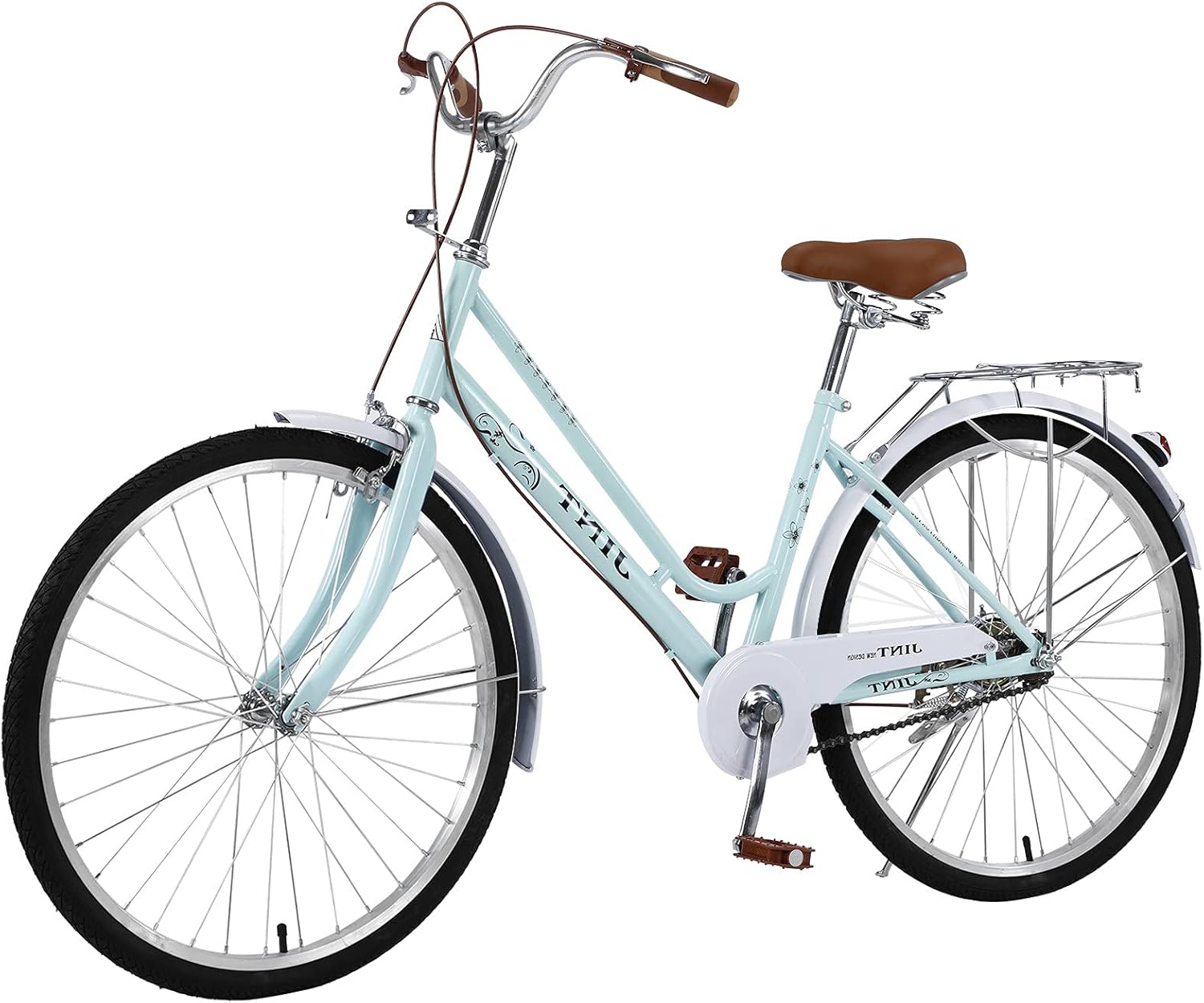 Classic Bicycle Retro Bicycle Beach Cruiser Bicycle Retro Bicycle 26 Inch 3 Wheel Bike Adult Tricycle