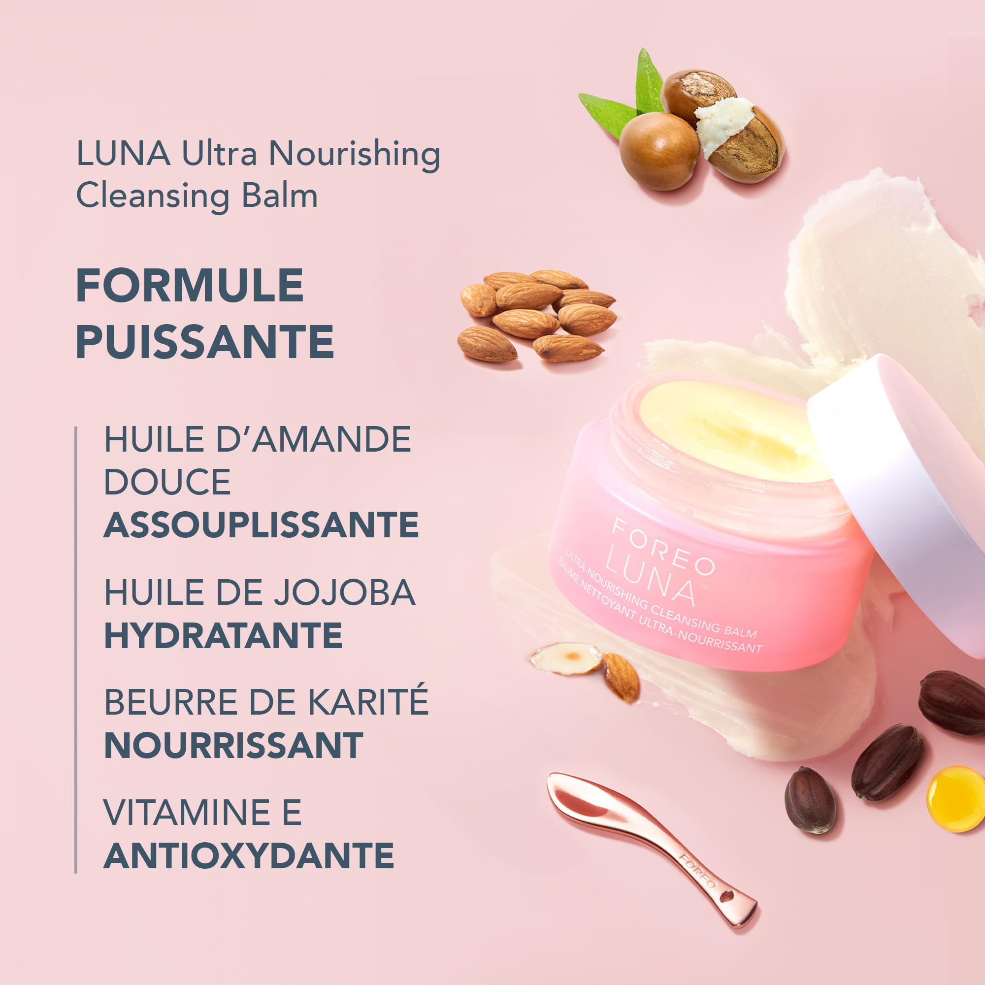 FOREO LUNA 4 Balance Set - Brosse Visage Nettoyante + LUNA Micro-Foam Cleanser 2.0 100 ml + Baume demaquillant 75 ml