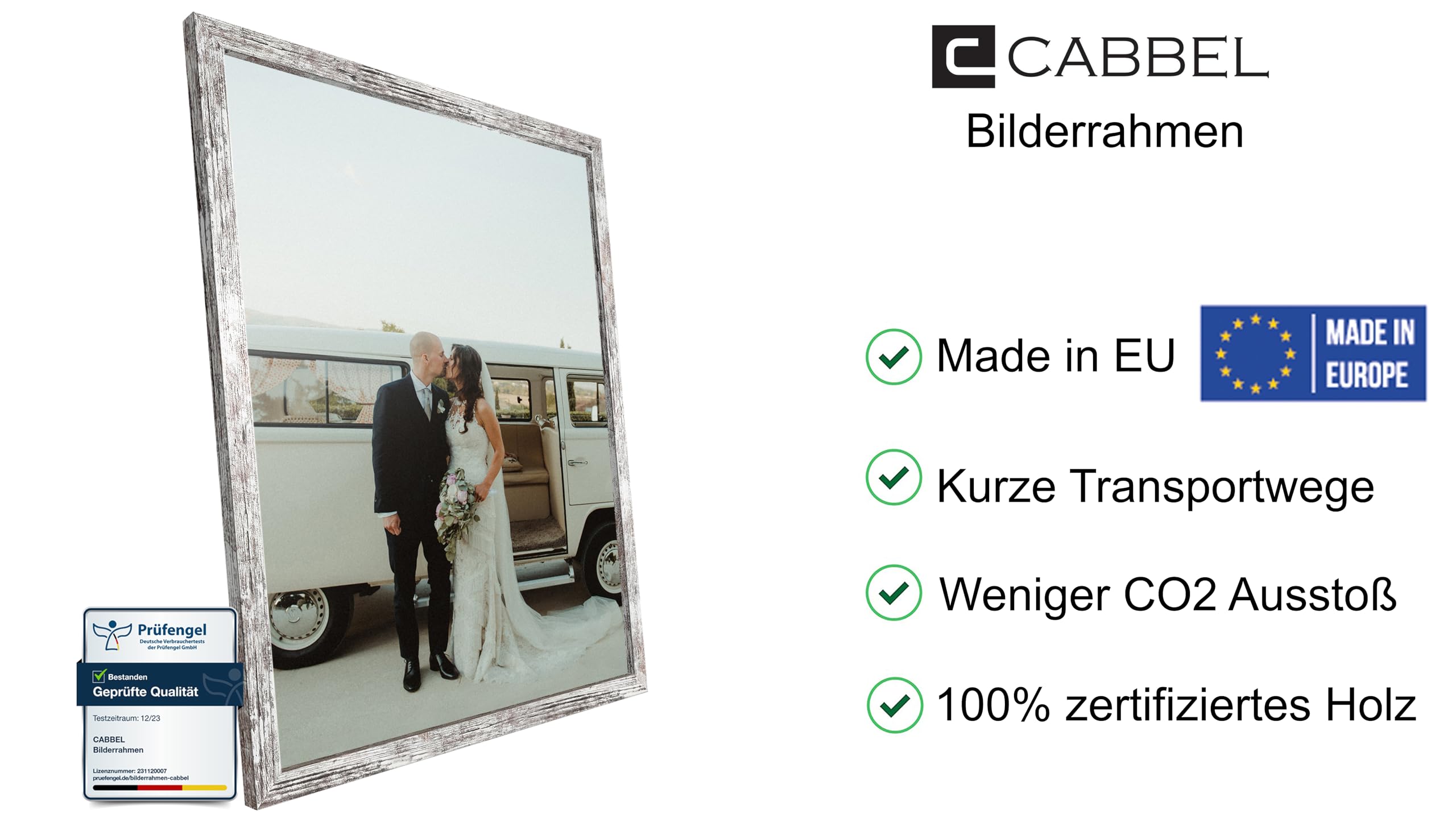 CABBEL fotolijst 30x30 cm, zwart, stevige MDF houten lijst, breukvast plexiglas, om op te hangen, ideaal voor foto's/afbeeldingen/collage