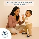 Mee Mee Soft Adorable Baby Booties 0-12 Months – Cotton Slip-On Infant Shoes – Cozy & Breathable Crib Shoes for Baby Boys & Girls – Cute Footwear for Little Ones & Perfect (Brown) gallery image