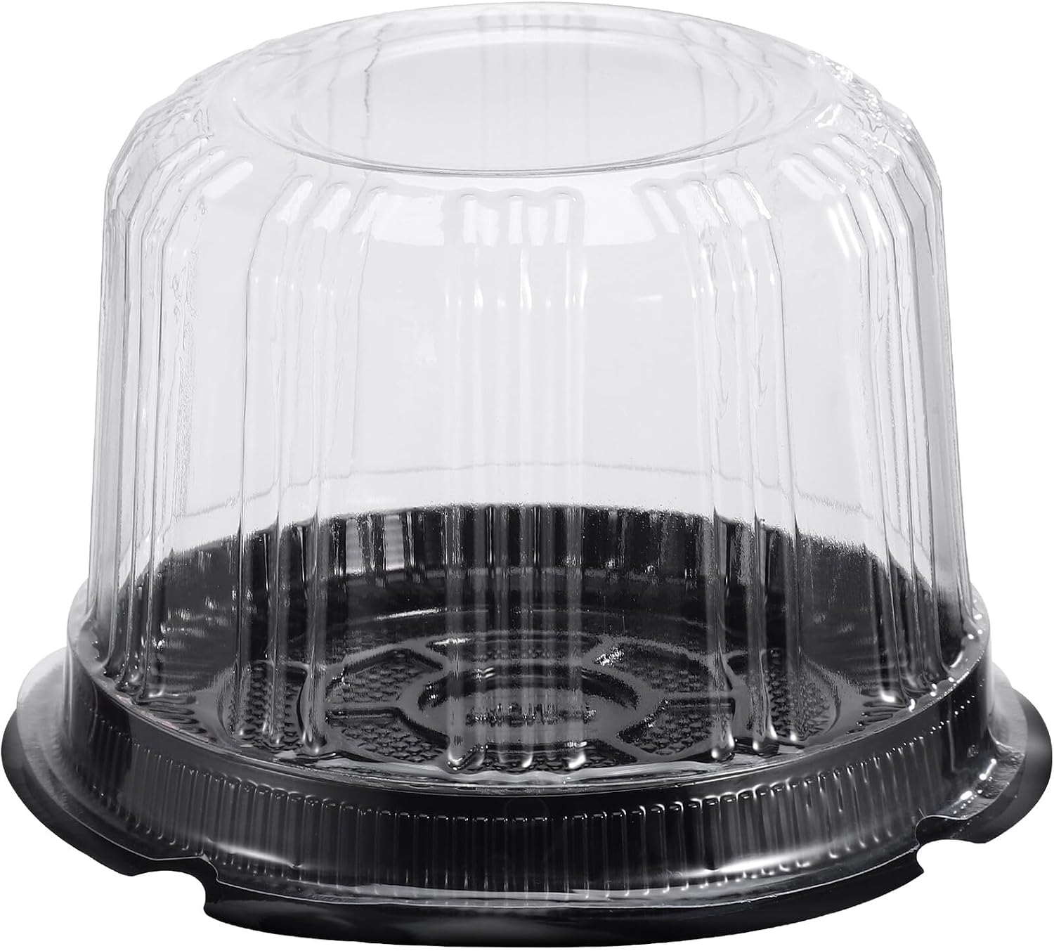 FUOYLOO Cake Box 10pcs Plastic Portable Baking Birthday Carrier
