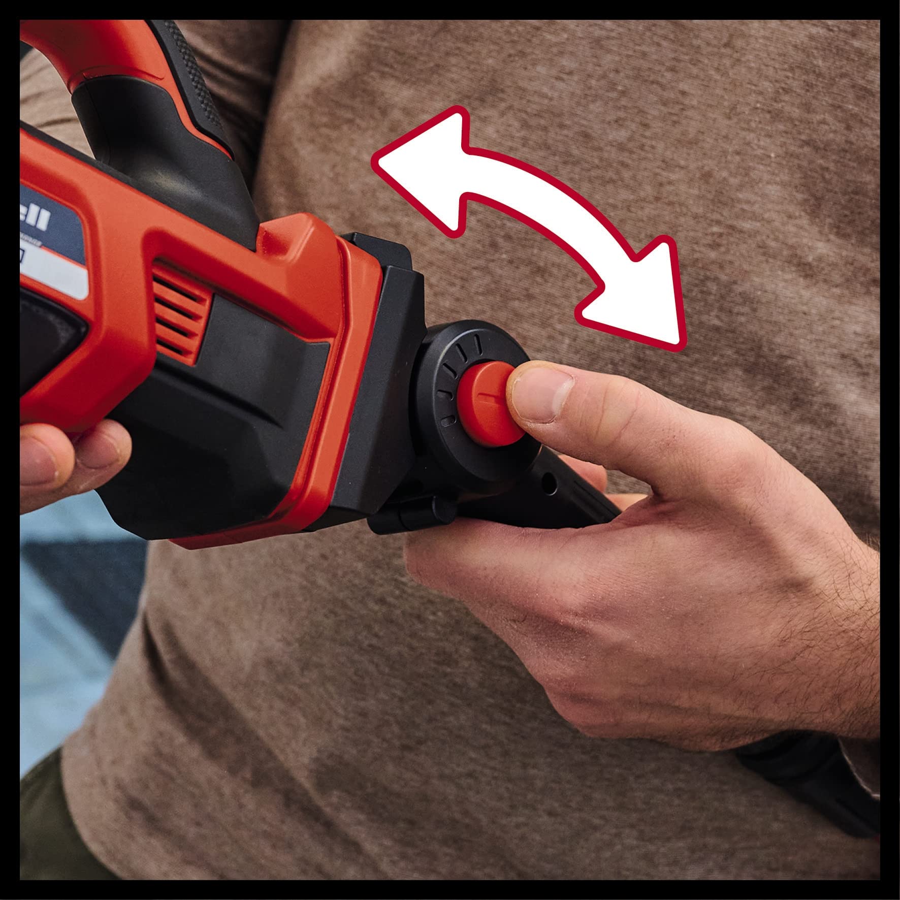 Einhell Manches télescopiques pour Nettoyeur de vitres (compatible avec l'outil sans fil BRILLIANTO) Livré avec bonnette microfibre